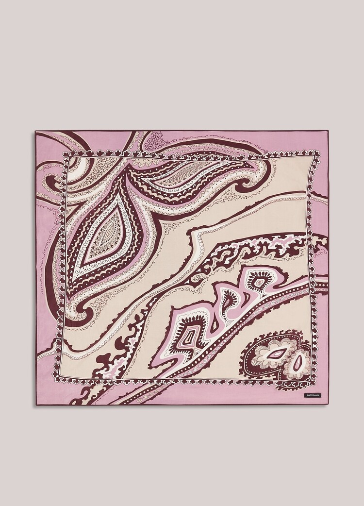Summum Woman Scarf satin multicolour Summum Woman