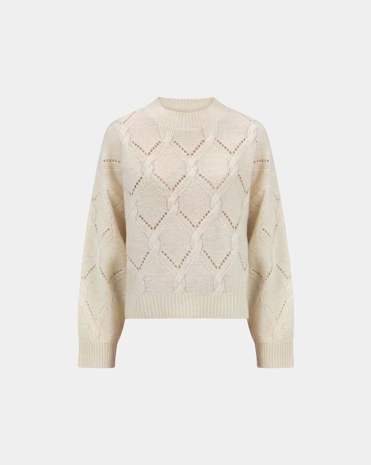 Knit-ted Gabriel pullover off white Knit-ted