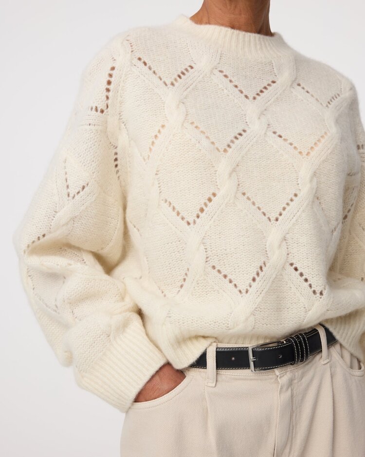 Knit-ted Gabriel pullover off white Knit-ted