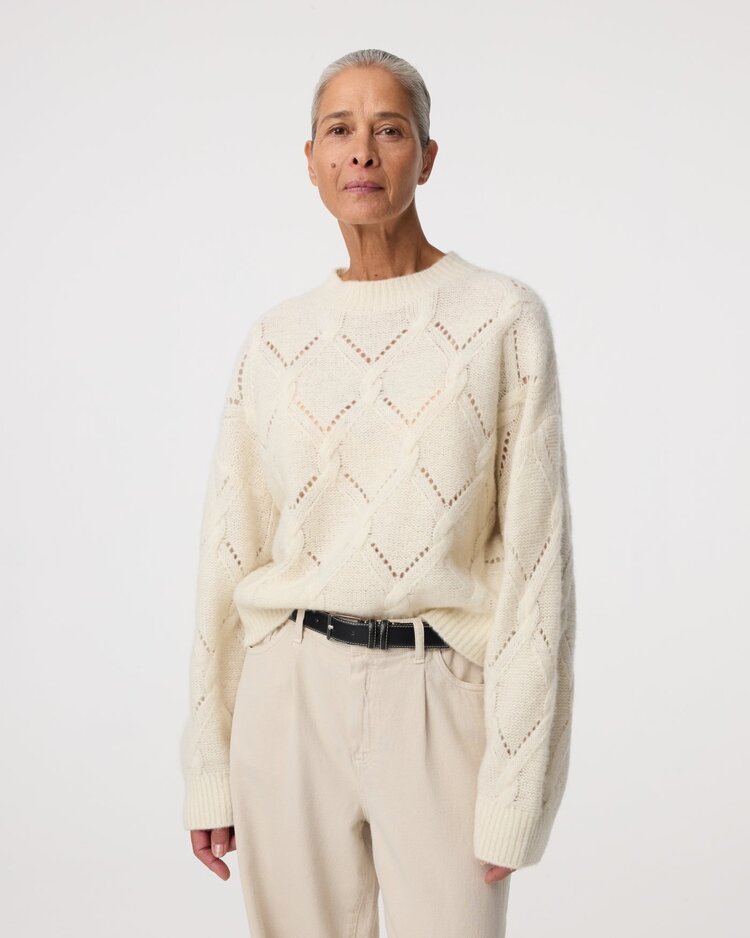 Knit-ted Gabriel pullover off white Knit-ted