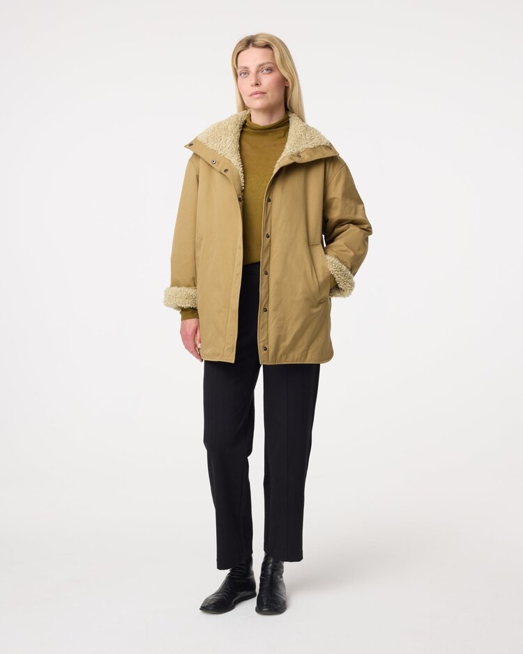 Knit-ted Neko jacket moss Knit-ted