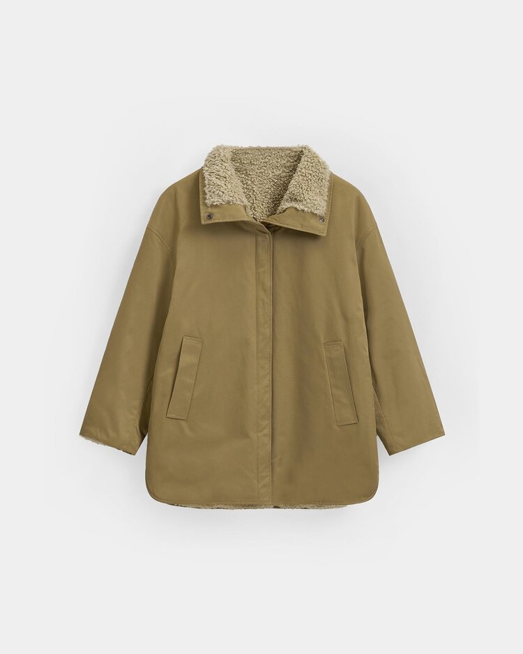 Knit-ted Neko jacket moss Knit-ted