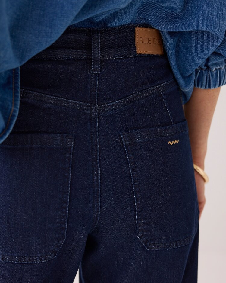 Summum Woman Tapered jeans soft fine twill indigo Summum Woman