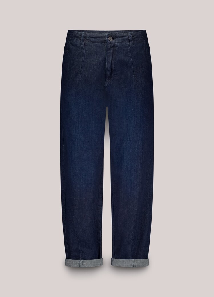 Summum Woman Tapered jeans soft fine twill indigo Summum Woman