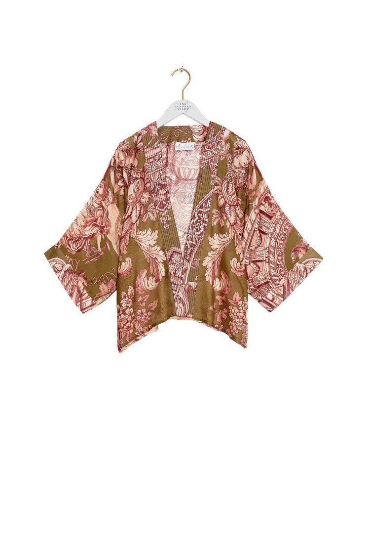 One Hundred Stars Kimono Angels Olive One Hundred Stars
