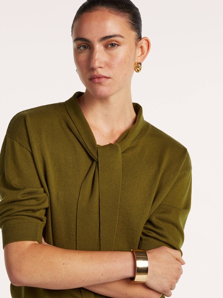 Beaumont Frankie pullover moss green Beaumont