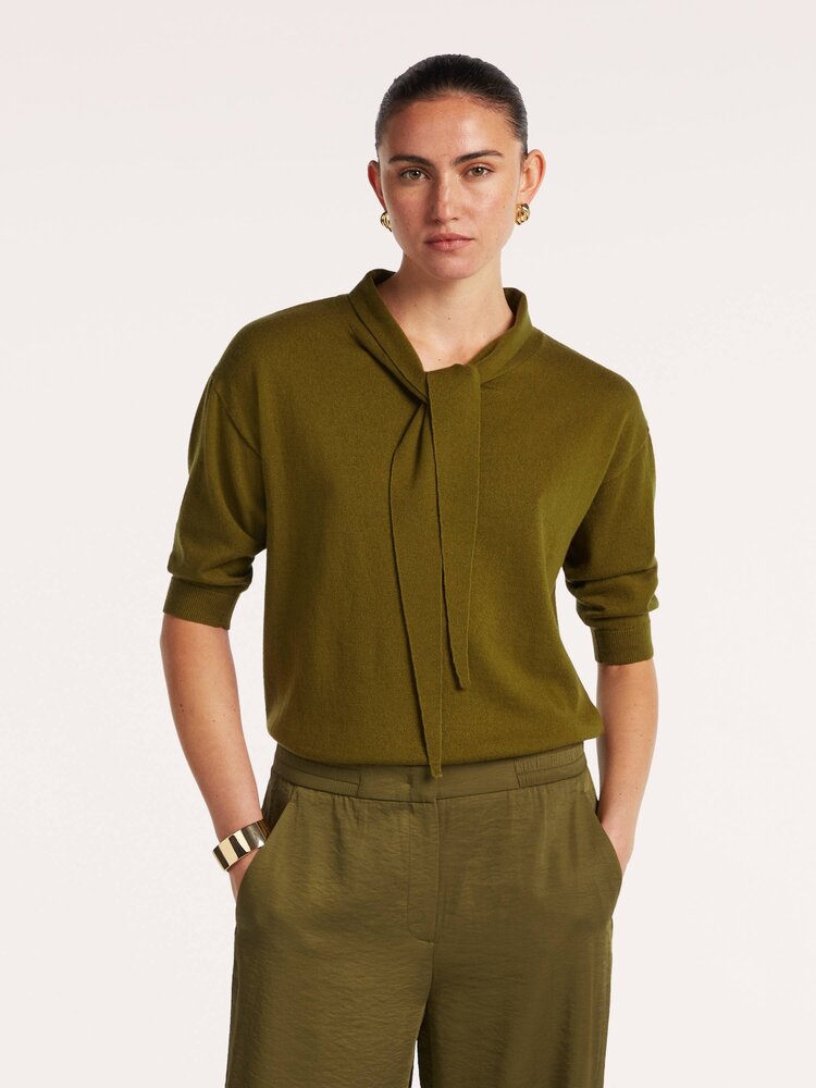 Beaumont Frankie pullover moss green Beaumont