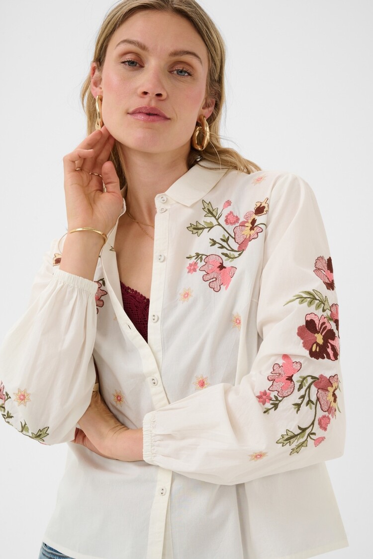 Cream CRPeona shirt whisper white Cream