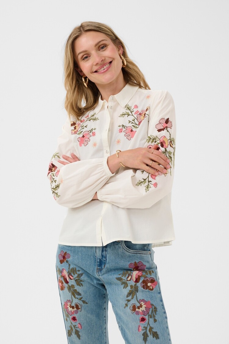 Cream CRPeona shirt whisper white Cream