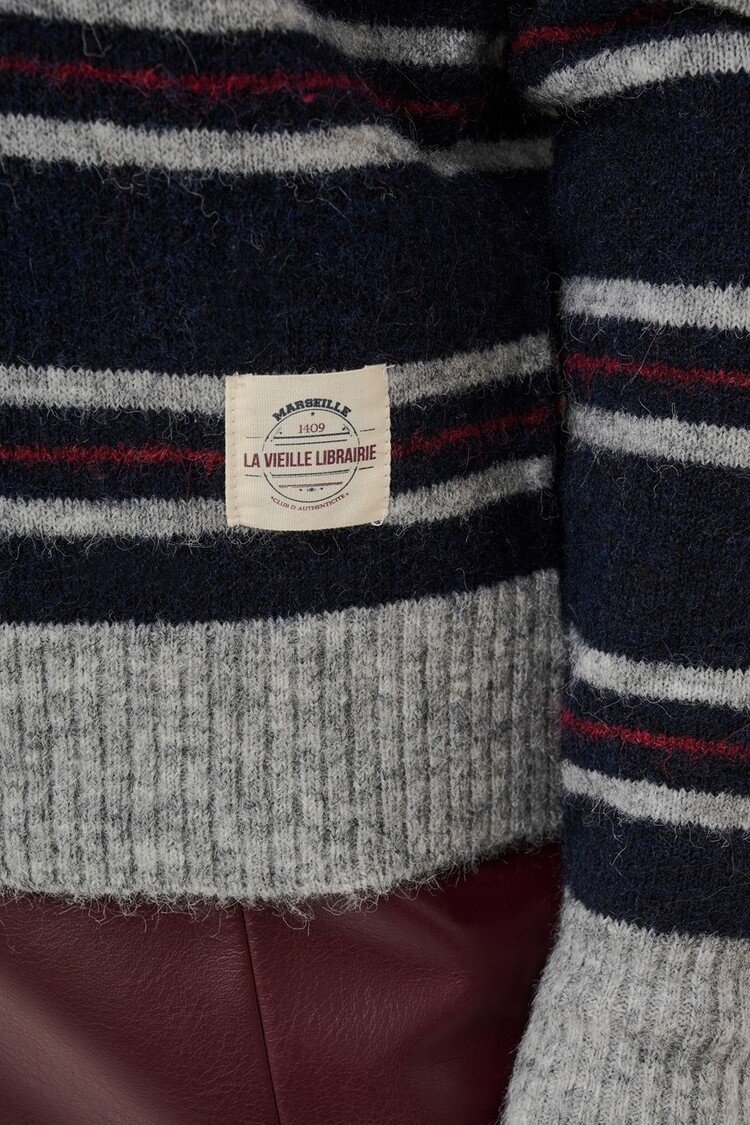 Cream CRDitte polo pullover navy stripe Cream