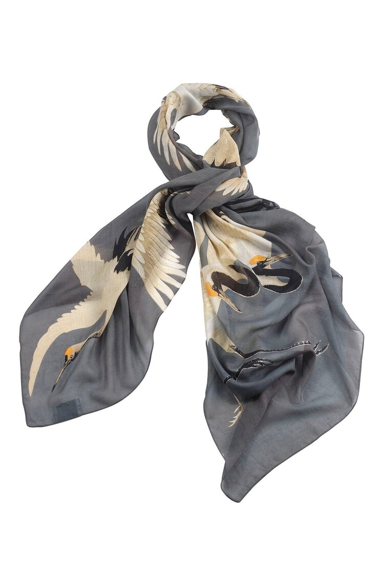 One Hundred Stars Scarf Stork Slate One Hundred Stars