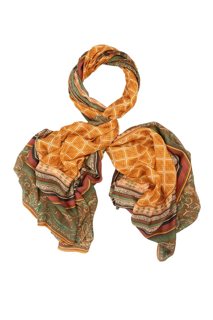 One Hundred Stars Scarf Amulet Gold One Hundred Stars