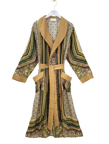 One Hundred Stars Gown Amulet Green