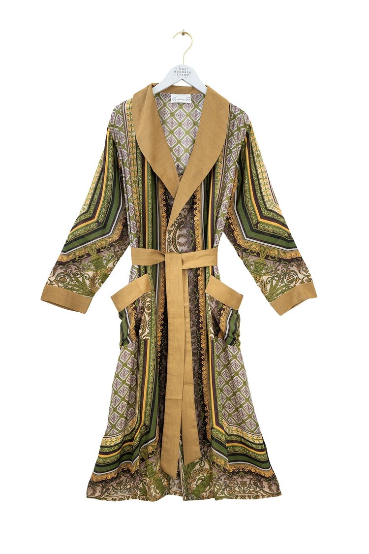 One Hundred Stars Gown Amulet Green Angels Olive One Hundred Stars