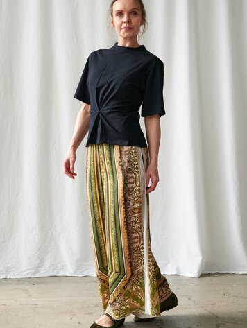 One Hundred Stars Palazzo pants Amulet Green
