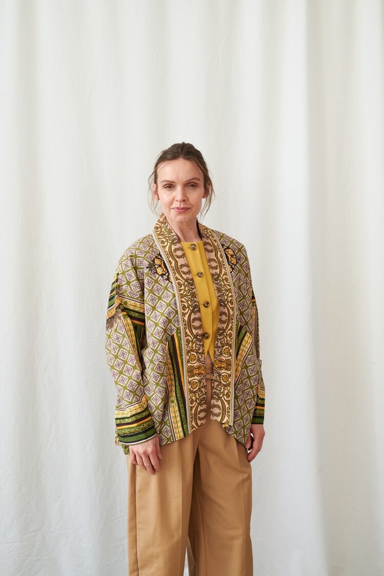 One Hundred Stars Pocket Jacket Amulet Green One Hundred Stars