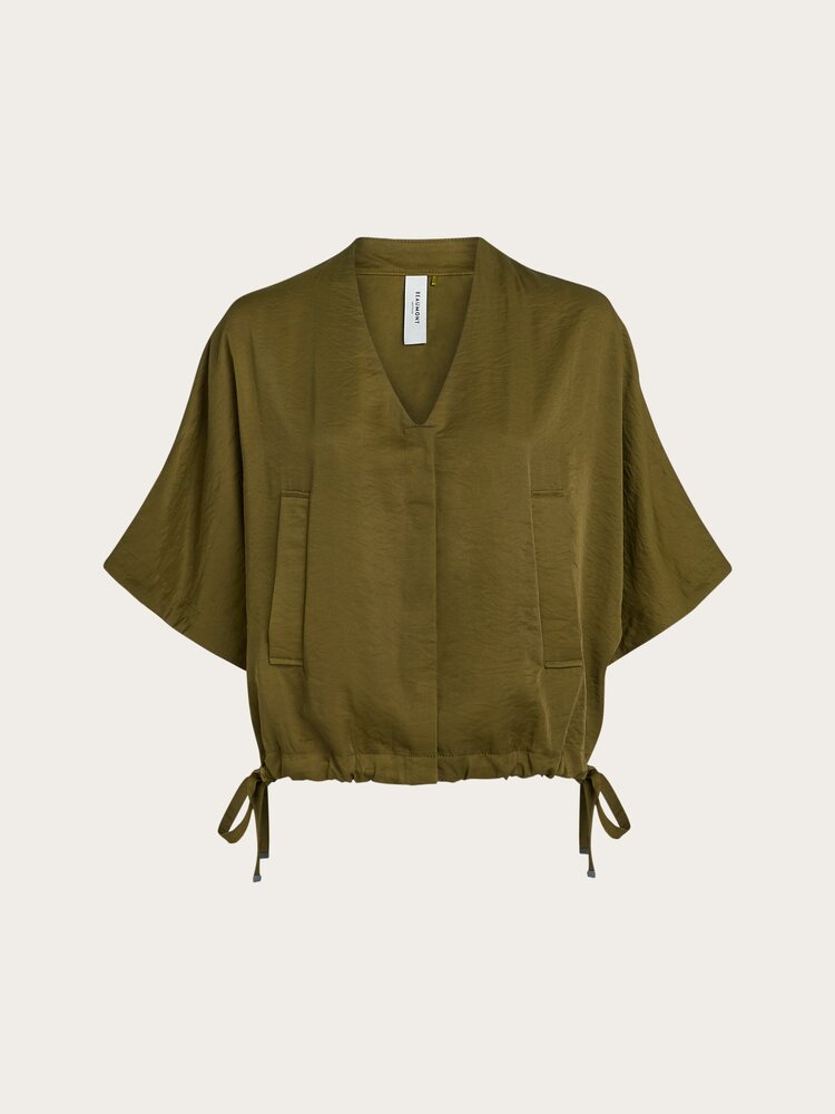 Beaumont Ciro blouse moss green Beaumont