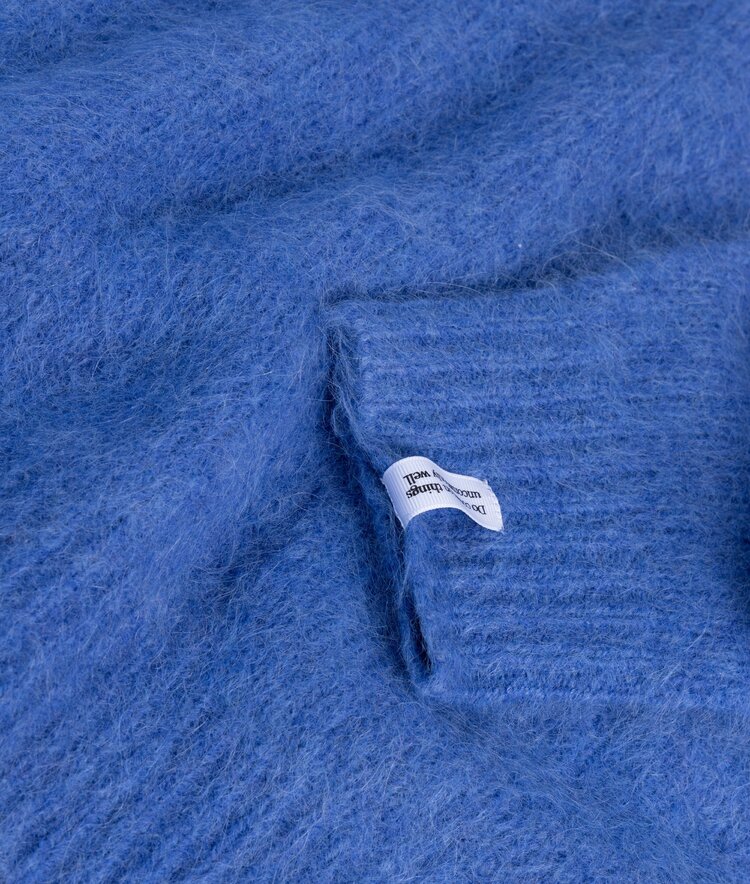 10DAYS Hairy knit sweater ultramarine 10Days