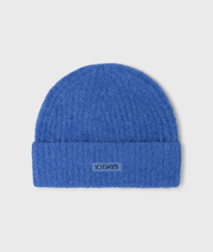 10DAYS Hairy beanie ultramarine 10Days
