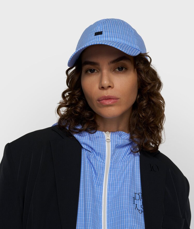10DAYS Cap check ultramarine 10Days