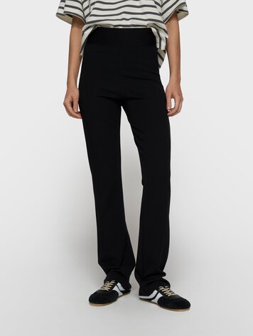 10DAYS Flare punto pants black