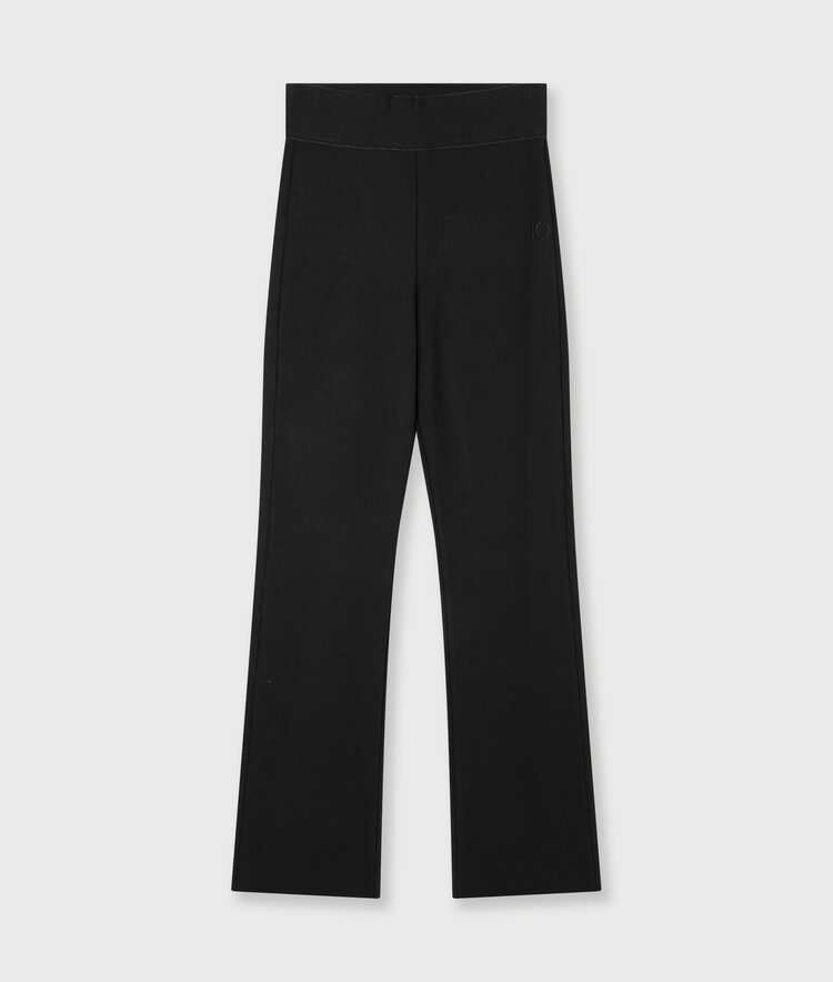 10DAYS Flare punto pants black 10Days