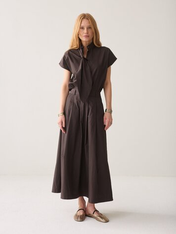 Summum Woman Skirt taft light dark chocolate