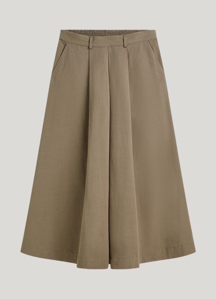 Summum Woman Skirt cotton taupe Summum Woman