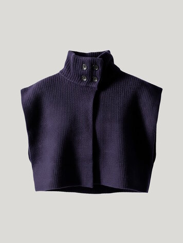 Aímée the label ThorenW6 waistcoat marine