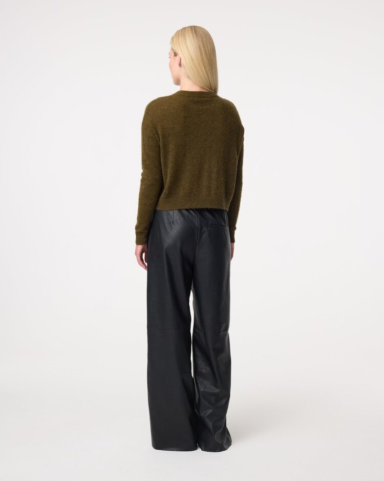 Knit-ted Emile cardigan moss Knit-ted