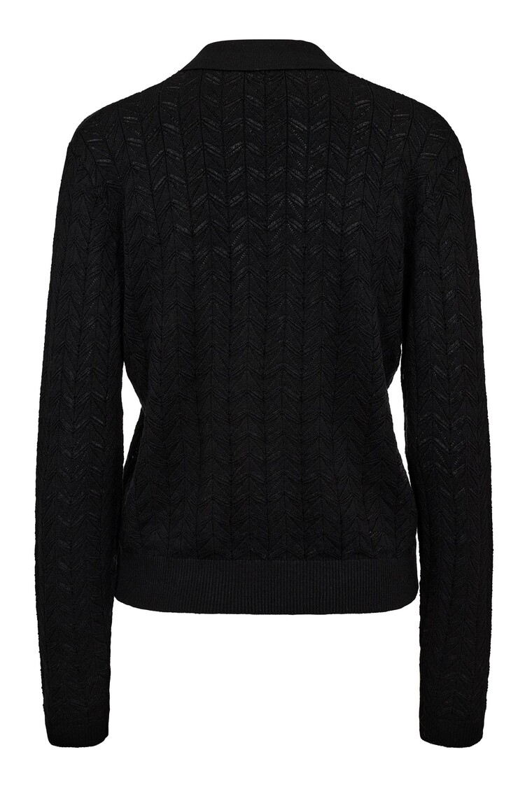 A-View Annabeth knit polo black A-View