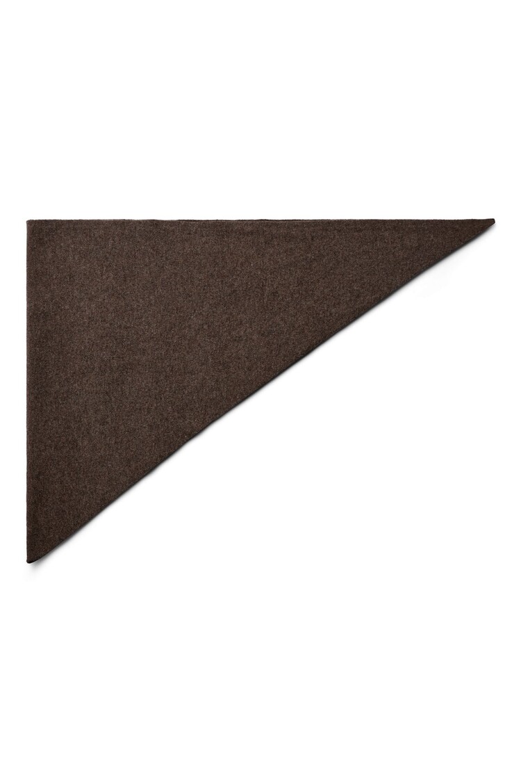 A-View Merino knit scarf brown A-View