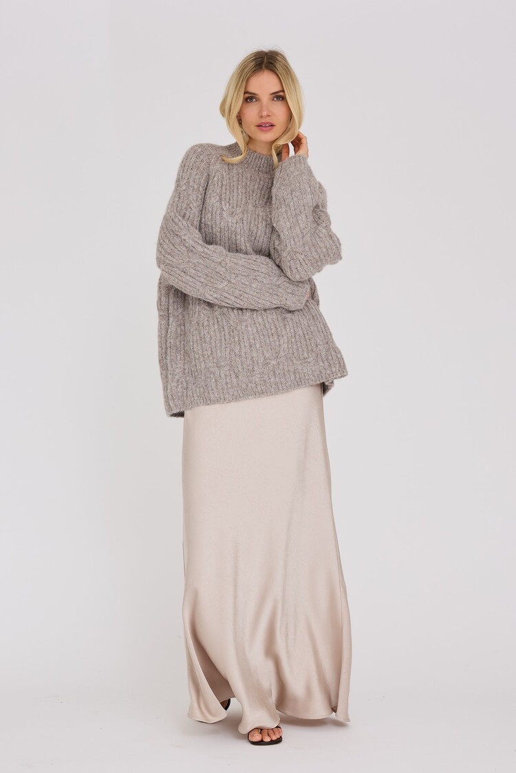 A-View Kabba knit pullover light brown A-View