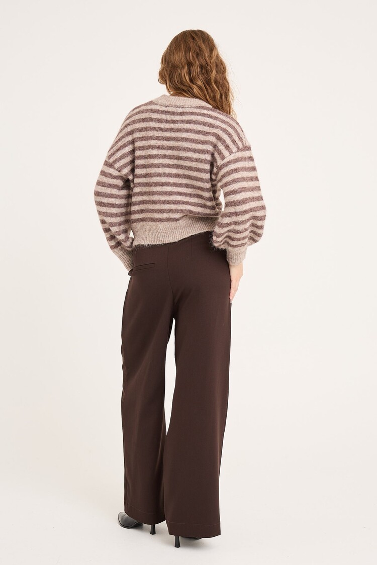 A-View Allium pants dark brown A-View