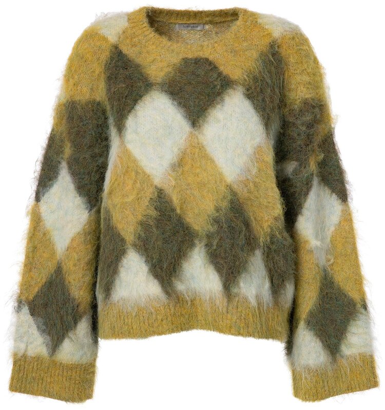JcSophie Phil sweater lime argyle JcSophie