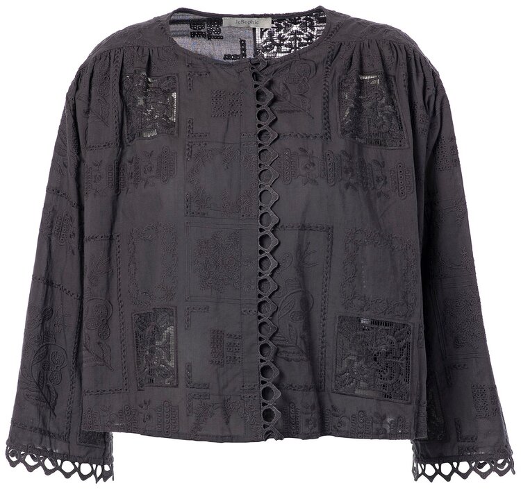 JcSophie Puerto rico blouse anthracite JcSophie