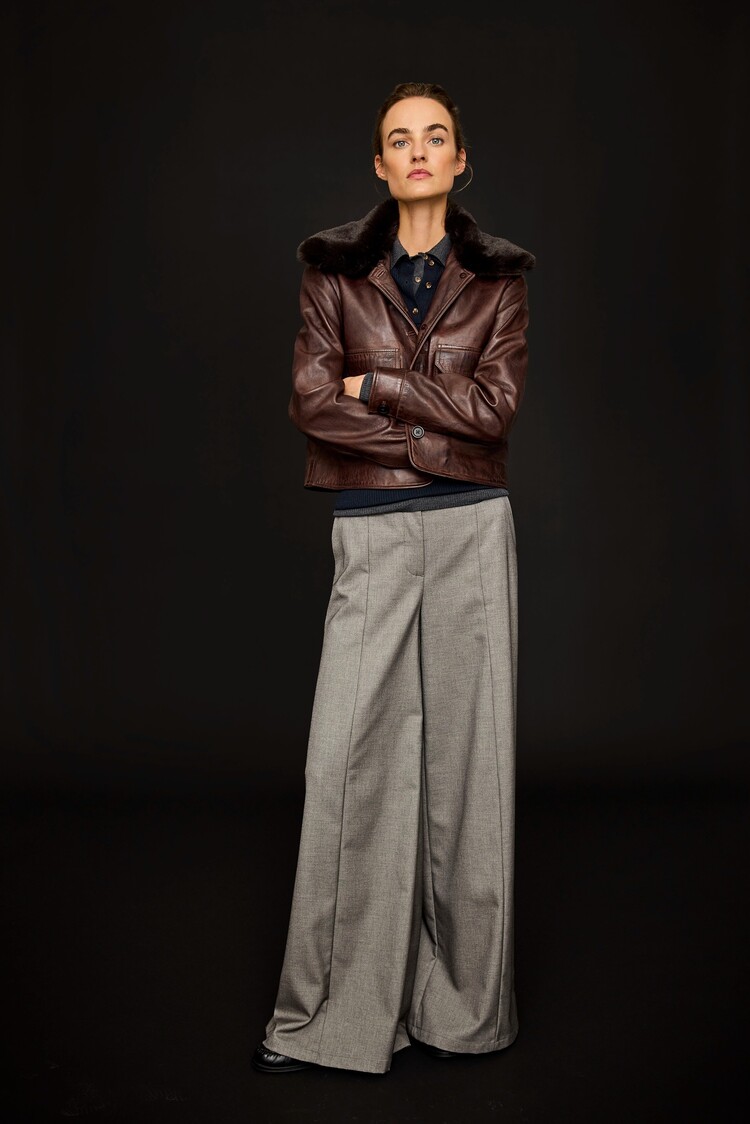 JcSophie Paulina trousers mid grey JcSophie