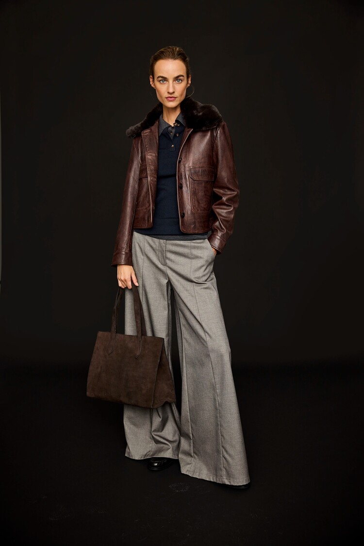 JcSophie Paulina trousers mid grey JcSophie