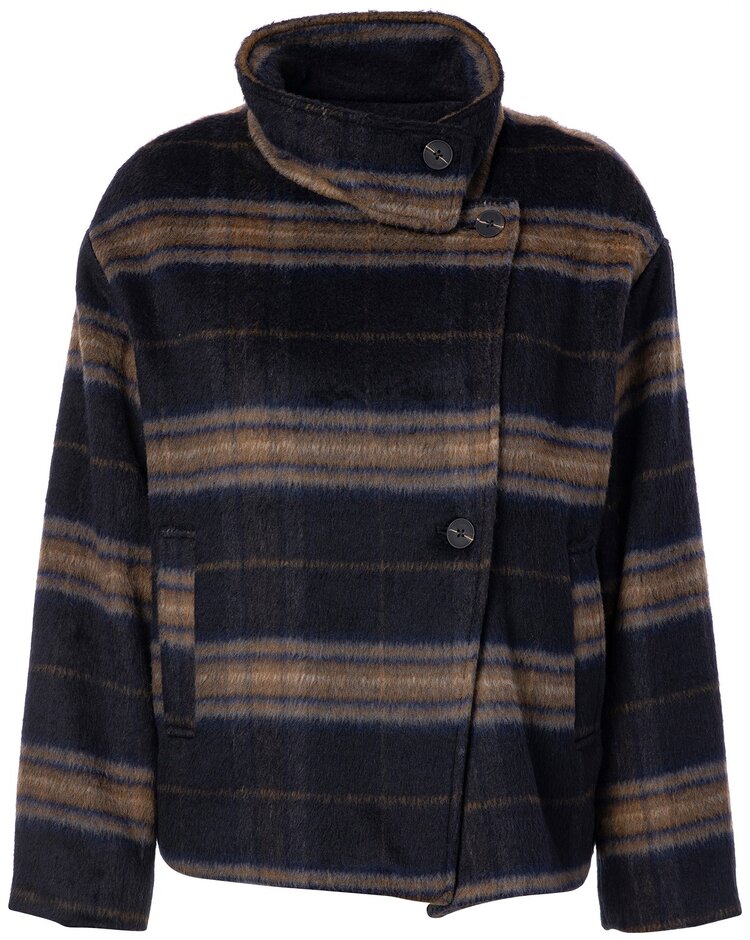 JcSophie Patty jacket blue check JcSophie