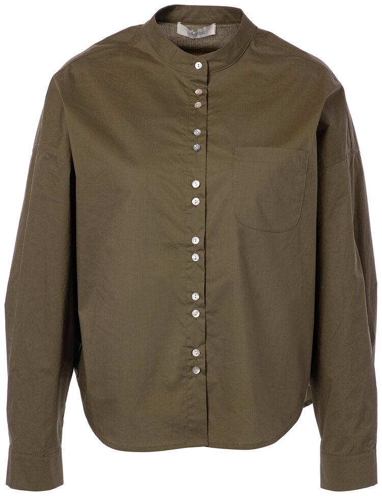 JcSophie Pink blouse army green JcSophie