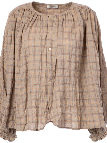 JcSophie Paris blouse sand check