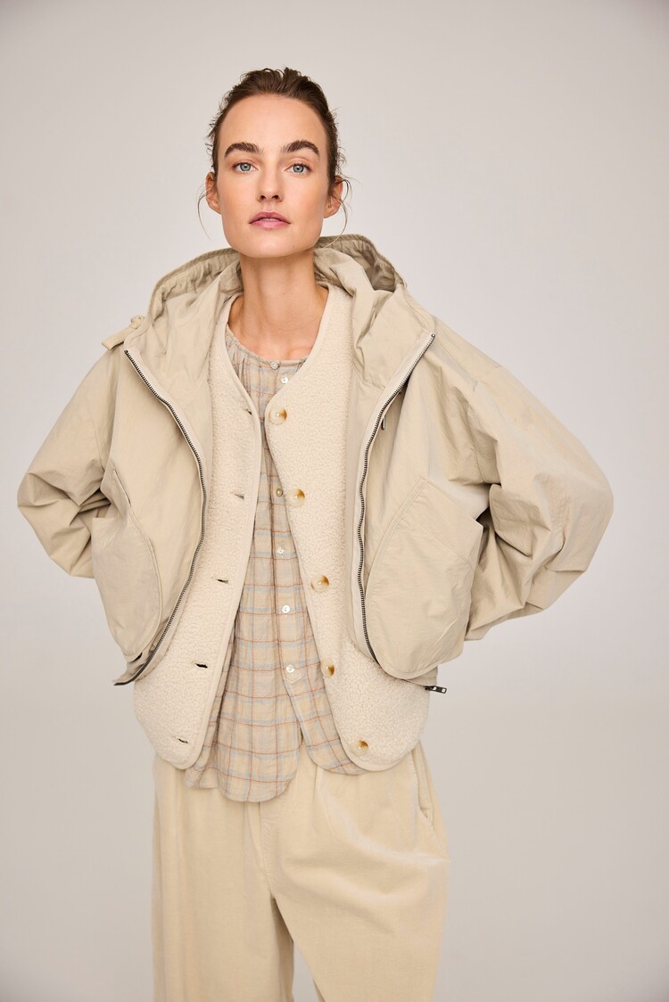 JcSophie Paris blouse sand check JcSophie