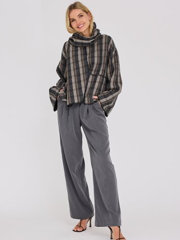 A-View Checki jacket grey/black