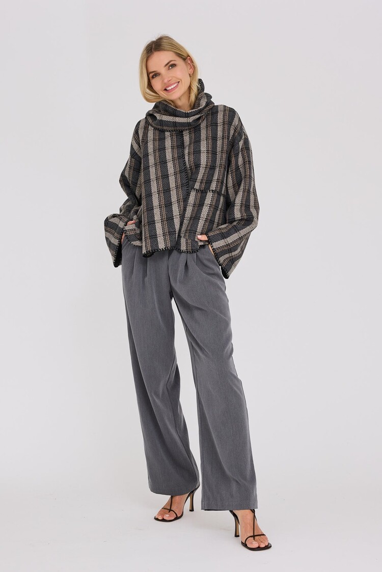 A-View Checki jacket grey/black A-View