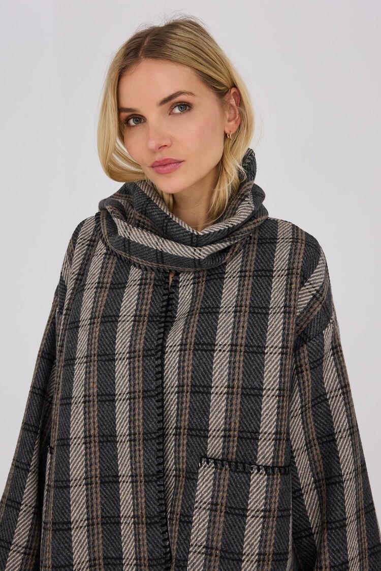 A-View Checki jacket grey/black A-View