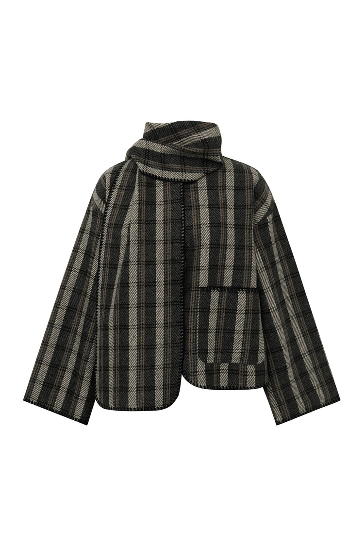 A-View Checki jacket grey/black A-View