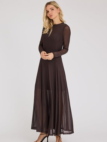 A-View Messa dress dark brown