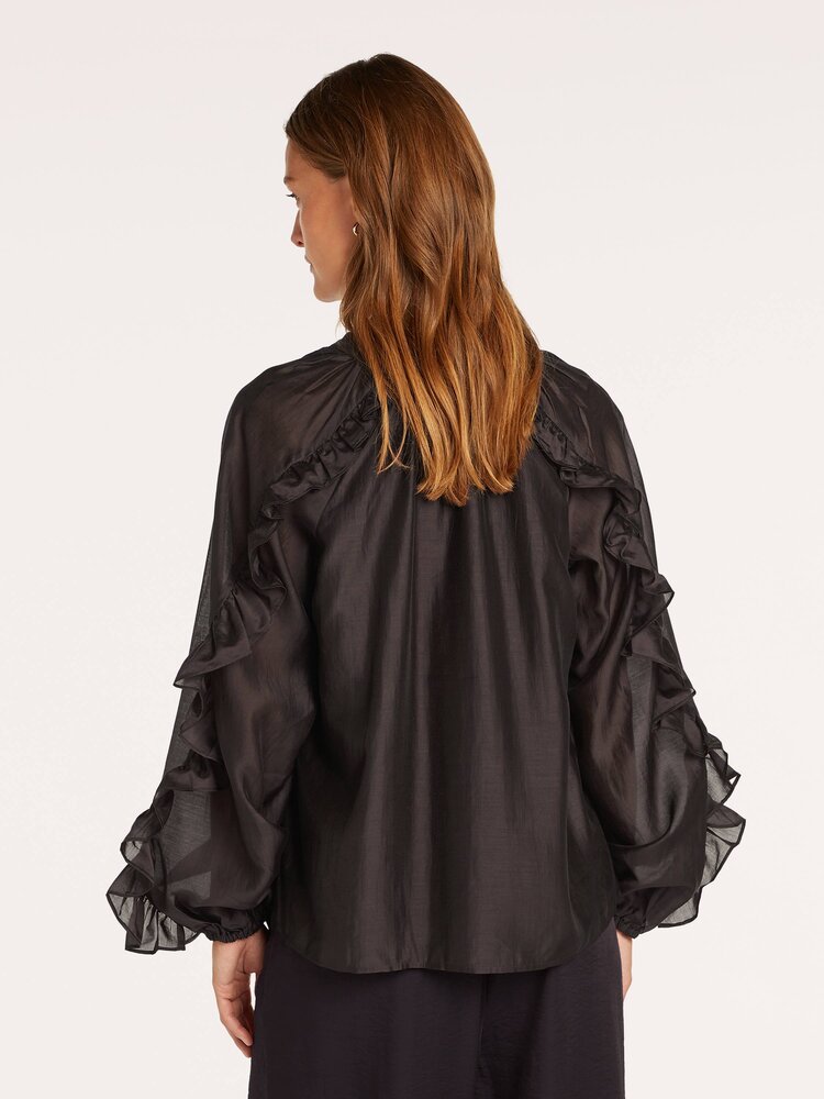 Beaumont Amanda blouse plum Beaumont
