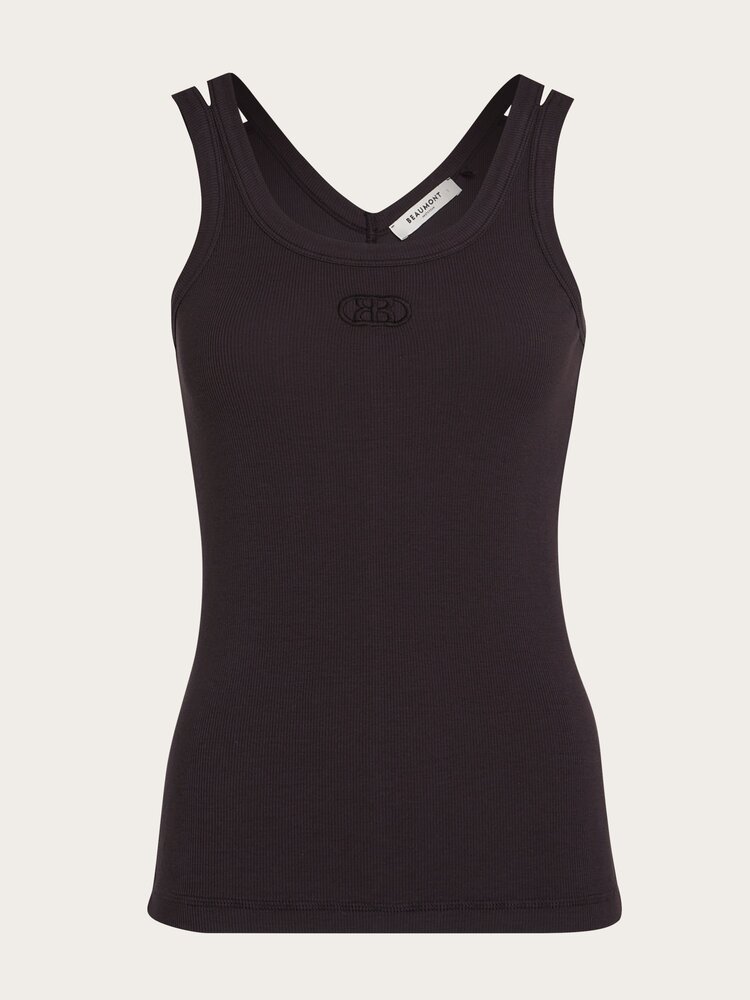 Beaumont Dax singlet plum Beaumont
