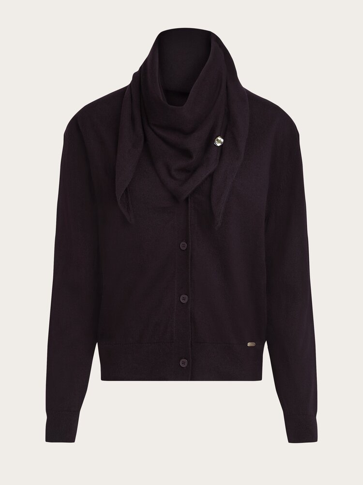Beaumont Bryony cardigan plum Beaumont